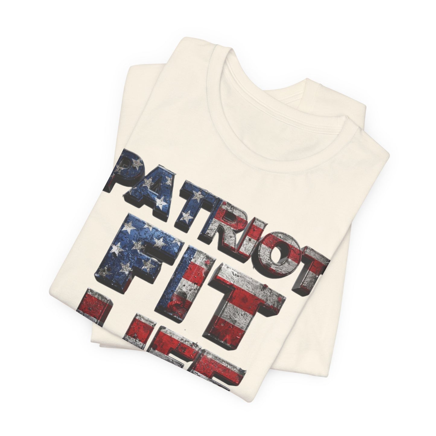 Patriot Fit Life T-Shirt | American Flag Fitness Tee – LIVE FIT