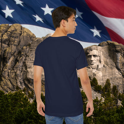 USA - Red White Blue - American Flag - Classic Unisex Tee - Holiday Gift - Patriotic Pride