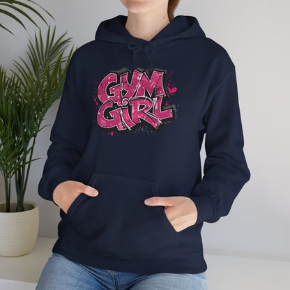 Stylish - Gym Girl Print - Hoodie - S - 5XL - Fitness -
