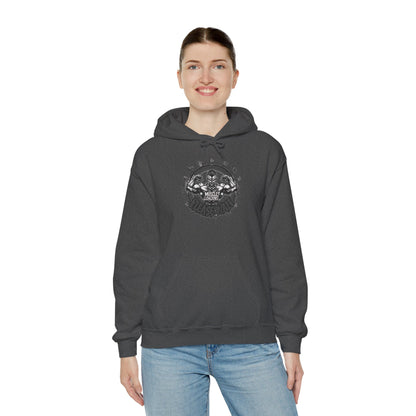 Unisex - Muscles Loading…Please Wait - Heavy Blend™ Hooded Sweatshirt - Motivational Fitness Hoodie - Workout Sweatshirt - Gym Apparel - Inspirational Gift - Holiday Gift