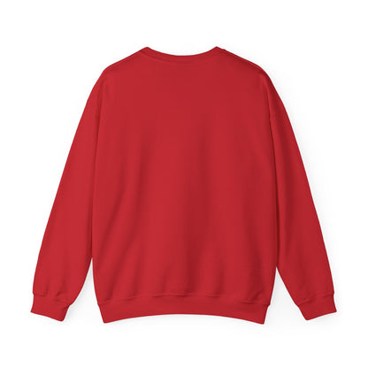 Patriot Crewneck Sweatshirt — American Flag Text Graphic