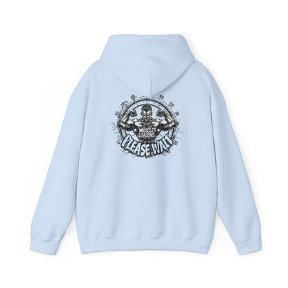 Unisex - Muscles Loading…Please Wait - Heavy Blend™ Hooded Sweatshirt - Motivational Fitness Hoodie - Workout Sweatshirt - Gym Apparel - Inspirational Gift - Holiday Gift