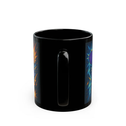 Pickleball Chic! Mug - Fun Black Ceramic Coffee Mug for Pickleball Lovers - Sports Gifts -  Playful Drinkware -  Team Spirit - Perfect for Gamers - Holiday Gift - Birthday Gift