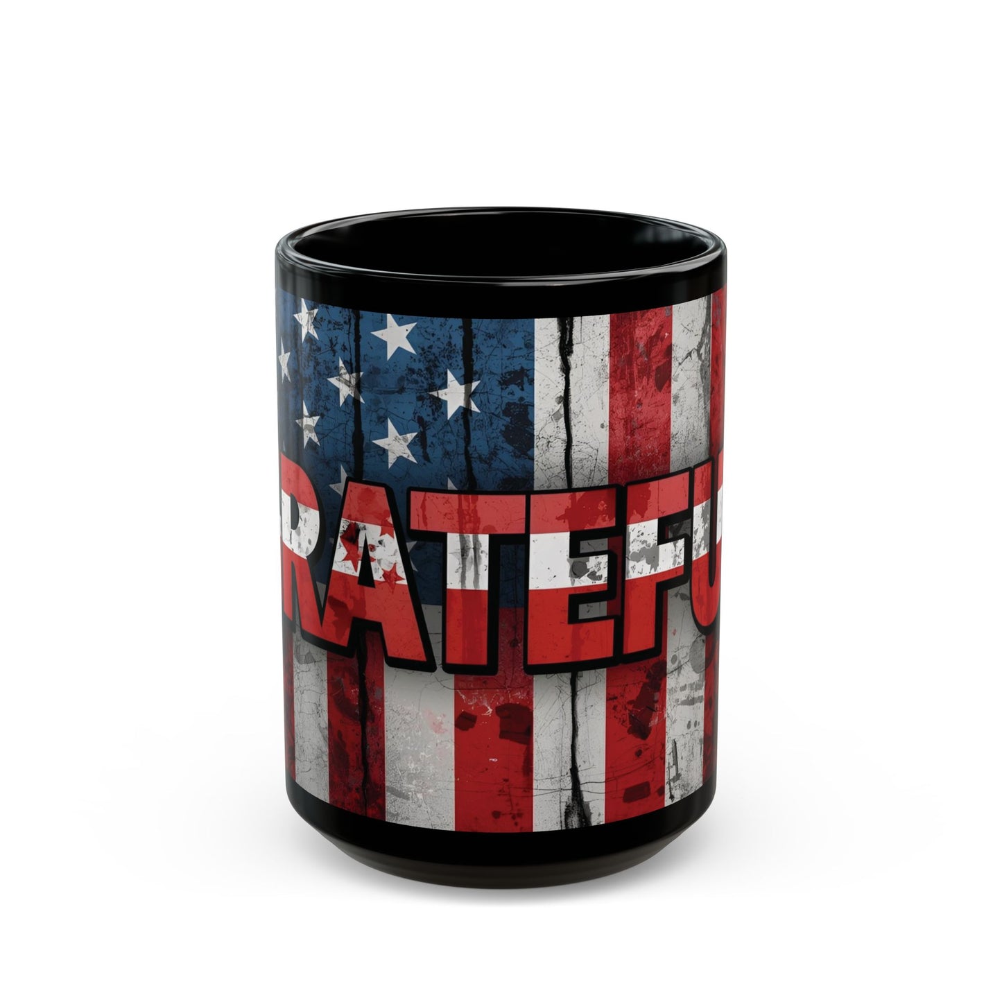 Patriotic Grateful Mug - 11oz & 15oz, Perfect Gift for Veterans, Independence Day Decor, Coffee Lovers, Home & Office