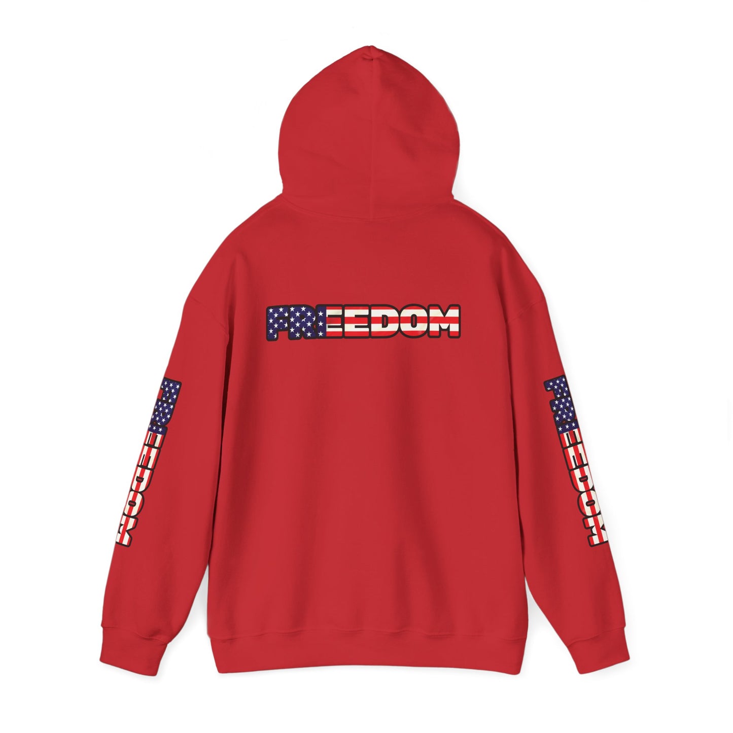 Patriotic Freedom Hoodie - Unisex American Flag Sweatshirt - Red White and Blue - Comfortable Pullover for Celebrations -  Perfect for Independence Day -  Gift [...]