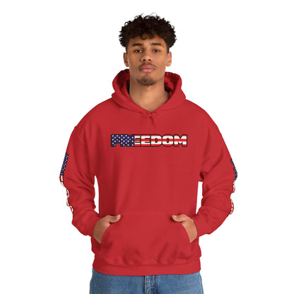 Patriotic Freedom Hoodie - Unisex American Flag Sweatshirt - Red White and Blue - Comfortable Pullover for Celebrations -  Perfect for Independence Day -  Gift [...]