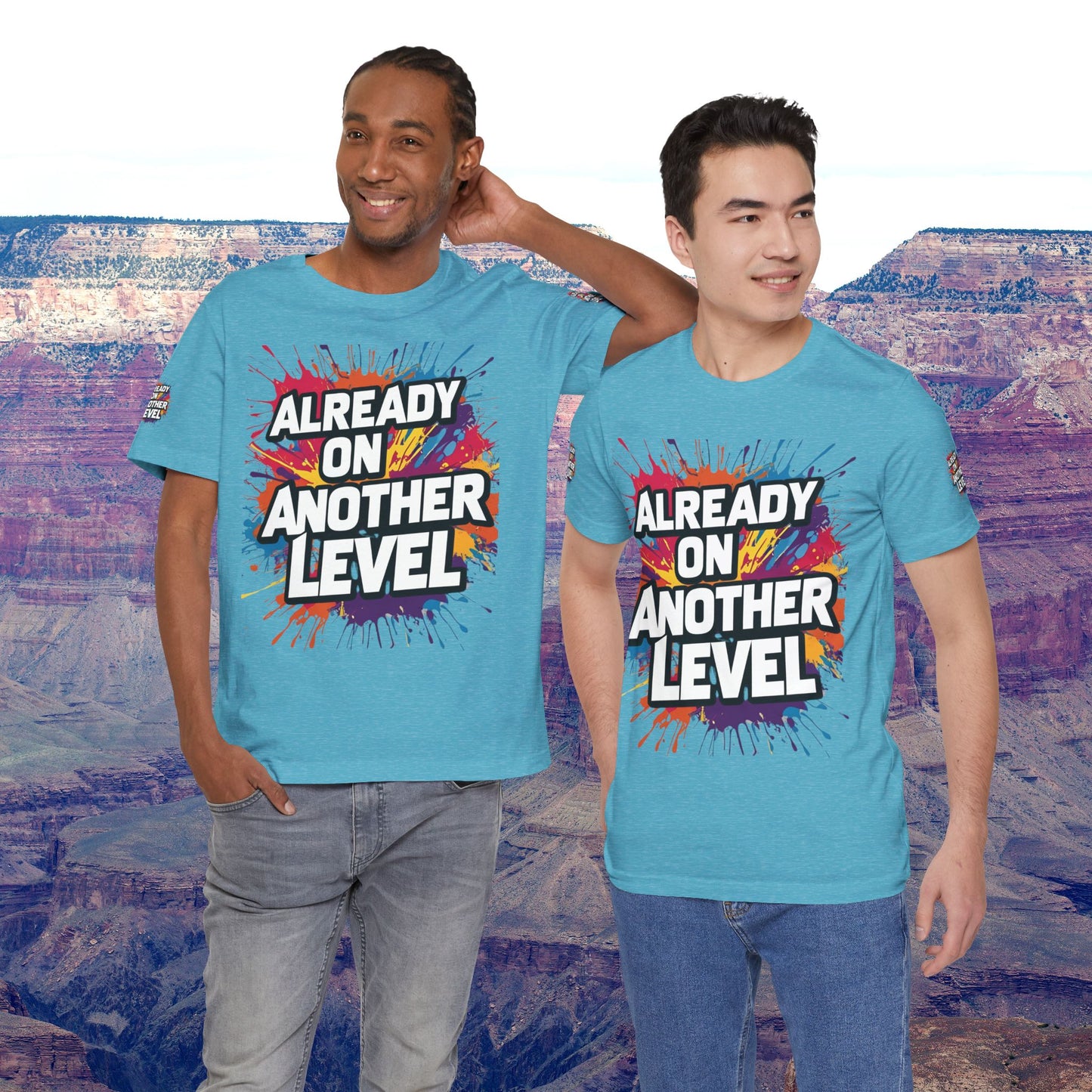 💥 Colorful  💥 Motivation  Tee 💥  'Already on Another Level'  💥 8  Different  Colors  💥 Sizes  XS - 5XL 💥