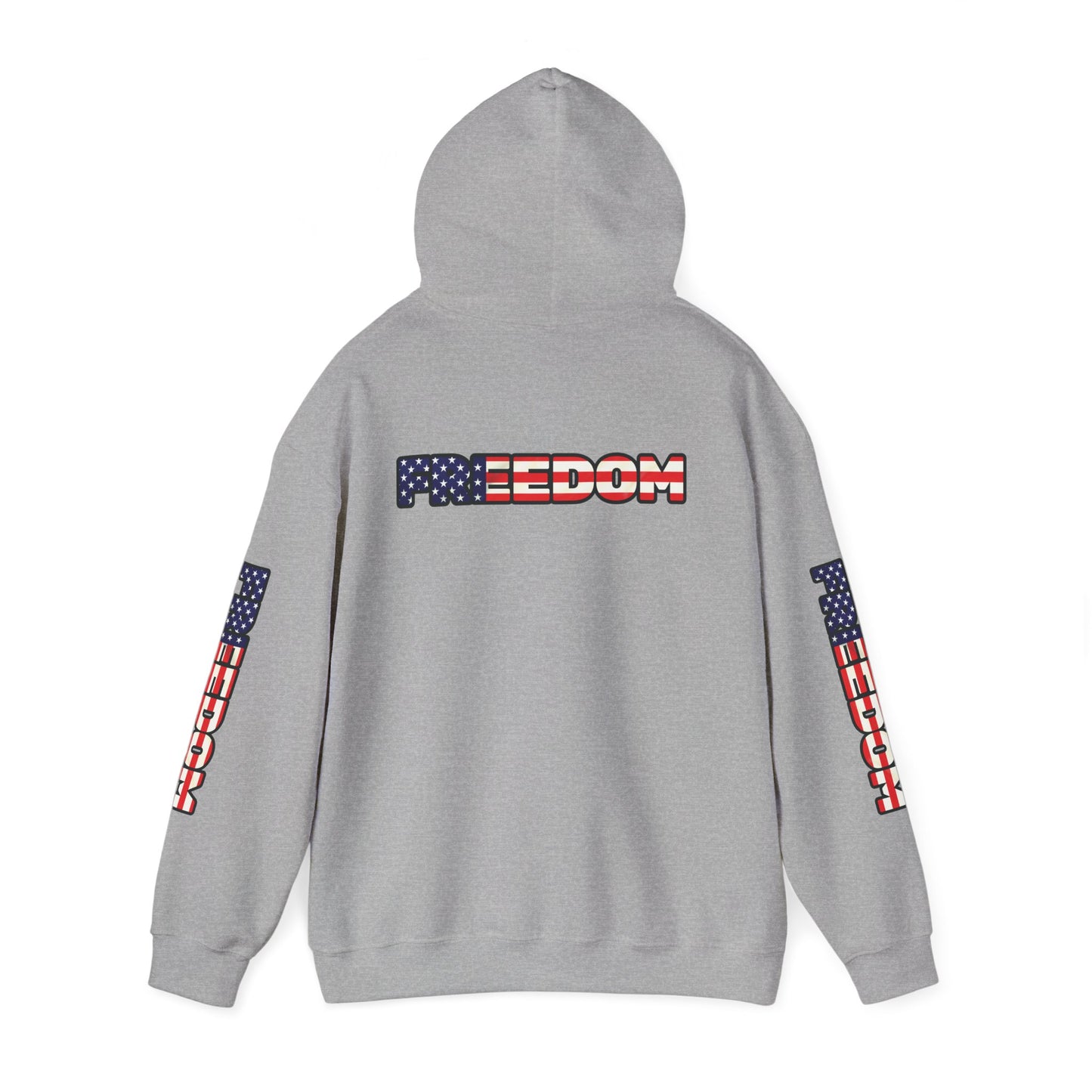 Patriotic Freedom Hoodie - Unisex American Flag Sweatshirt - Red White and Blue - Comfortable Pullover for Celebrations -  Perfect for Independence Day -  Gift [...]