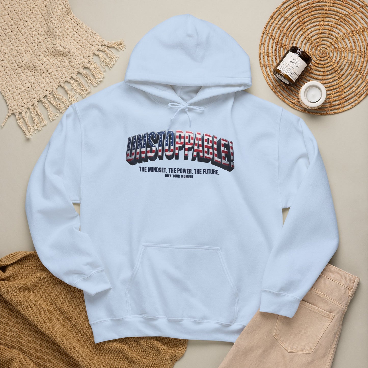 UNSTOPPABLE! Hoodie – Patriotic Unity Sweatshirt