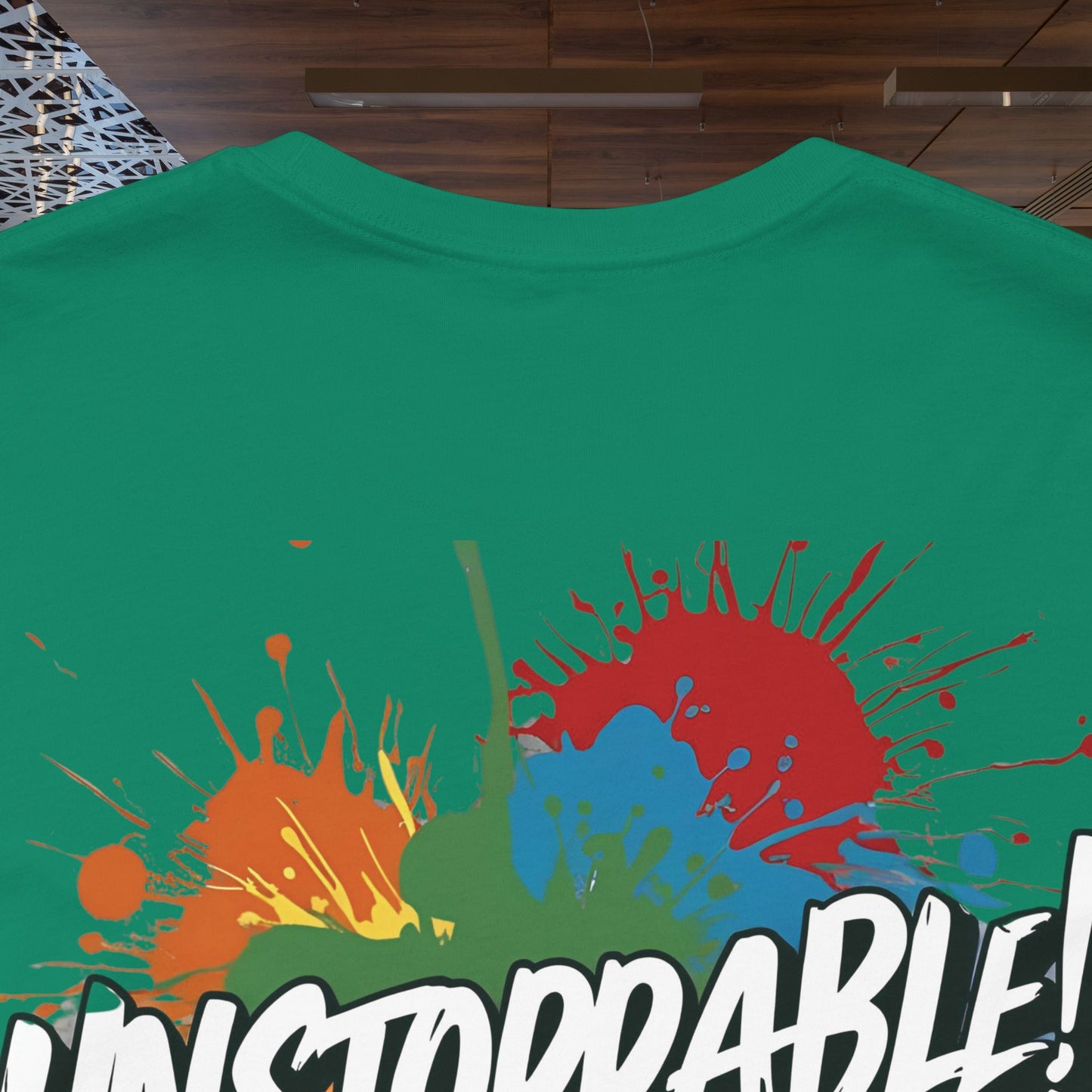 Unstoppable Design Tee - Vintage  Retro  Unisex  Tee - Classic  T-Shirt - Graphic Tee - Casual  Shirt - Short  Sleeve  Shirt