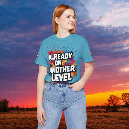💥 Colorful  💥 Motivation  Tee 💥  'Already on Another Level'  💥 8  Different  Colors  💥 Sizes  XS - 5XL 💥