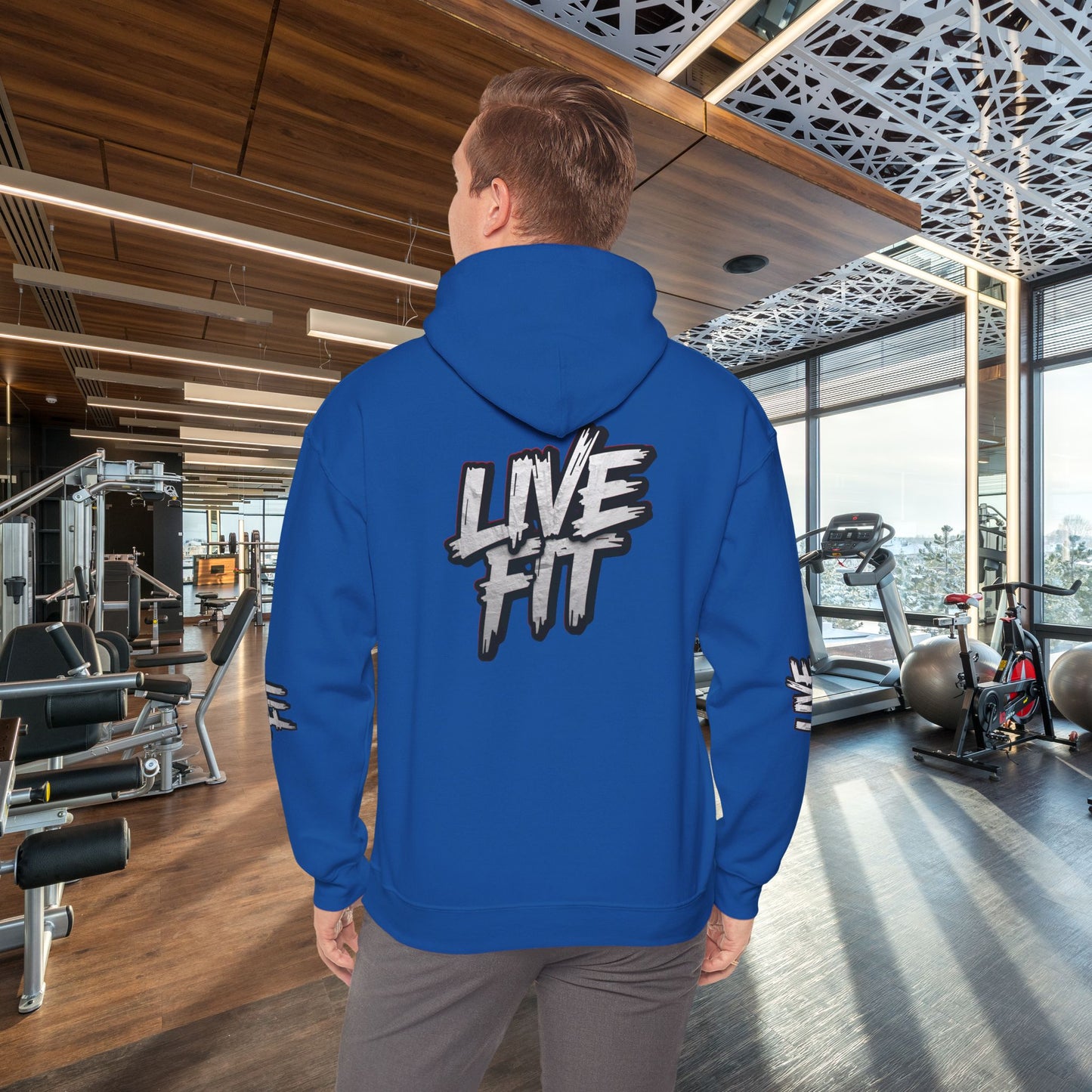 LIVE FIT Hoodie S-5XL - Unisex Heavy Blend™ Hooded Sweatshirt for Fitness Enthusiasts - Workout Apparel -  Gym Wear -  Casual Style - Gift for [...]