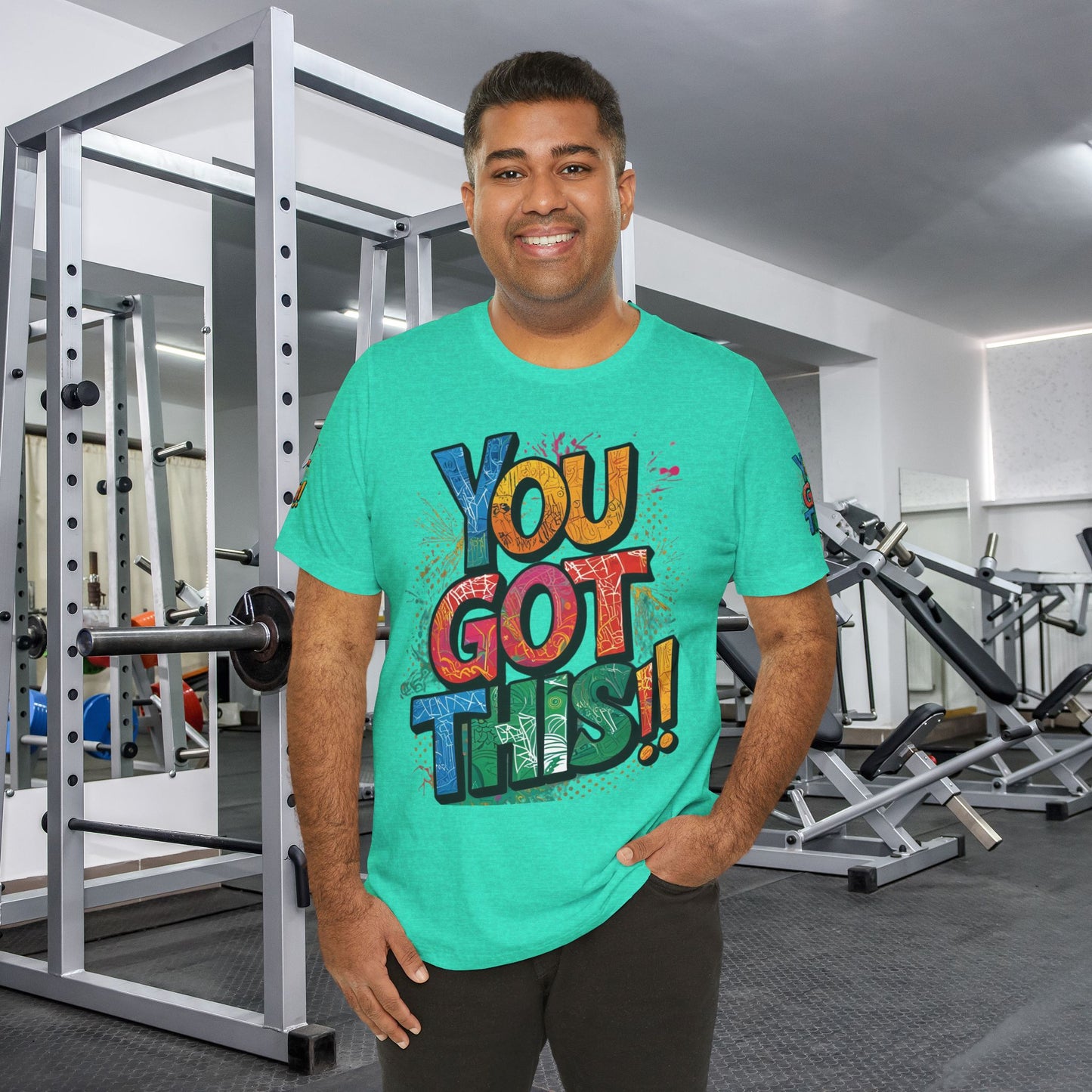 💥 Inspirational  💥  Uplifting  💥 Unisex  Jersey  T-Shirt  💥  You  Got  This!   💥 Motivational  💥 T-Shirts  for  Fitness 💥 &  Everyday  Wear 💥  Sizes   XS - 4XL 💥 Birthday  Gift 💥 17  Different  Colors  to  Choose  From  💥