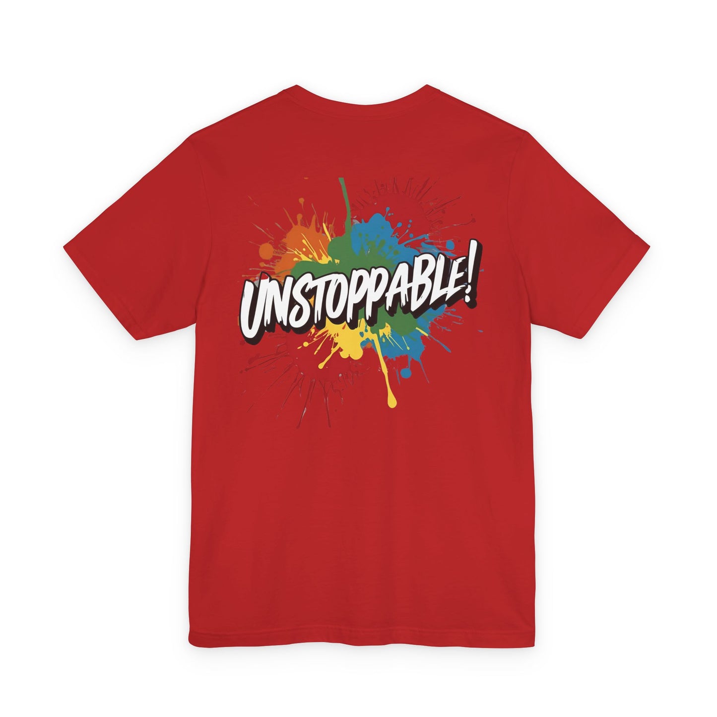 Unstoppable Design Tee - Vintage  Retro  Unisex  Tee - Classic  T-Shirt - Graphic Tee - Casual  Shirt - Short  Sleeve  Shirt