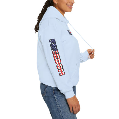 Patriotic Freedom Hoodie - Unisex American Flag Sweatshirt - Red White and Blue - Comfortable Pullover for Celebrations -  Perfect for Independence Day -  Gift [...]