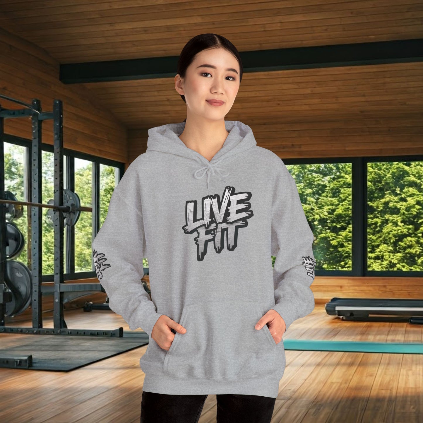 LIVE FIT Hoodie S-5XL - Unisex Heavy Blend™ Hooded Sweatshirt for Fitness Enthusiasts - Workout Apparel -  Gym Wear -  Casual Style - Gift for [...]