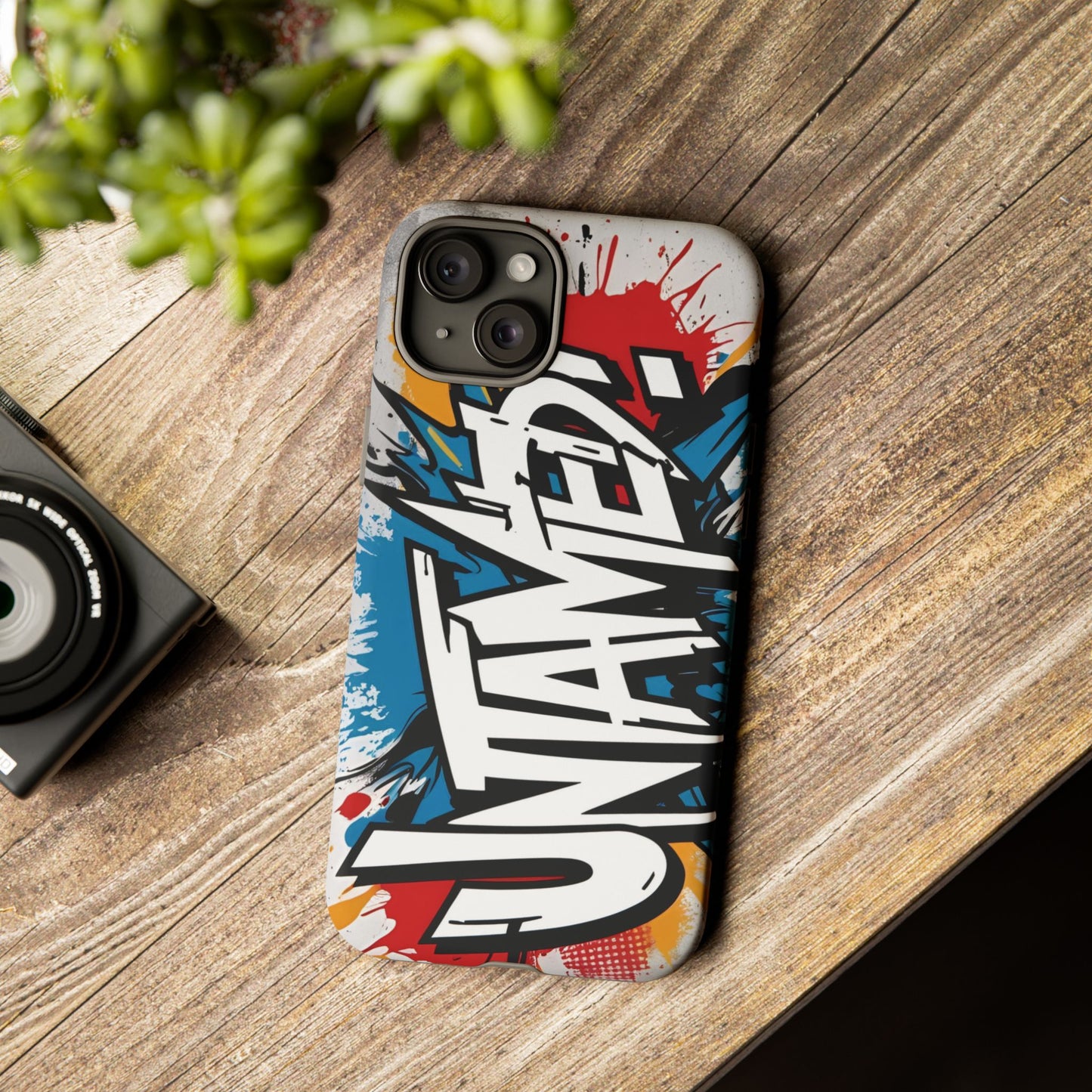 Eye-Catching - Vibrant - Tough - Phone  Case - With  An - Untamed  Print  Design - Stylish - Smartphone  Case