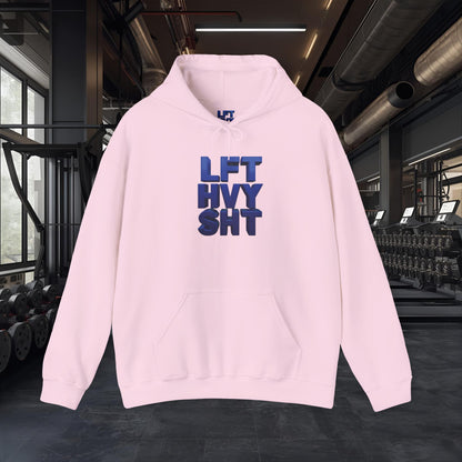 Lift Heavy Shit - LFT HVY SHT - Gym Hoodie - Bold Fitness Pullover - Unisex S-5XL