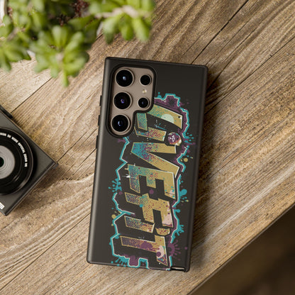 Stylish - Live Fit - Tough Phone Cases - Smartphone Protection - Multiple Sizes - Holiday Gift - Christmas Gift - Birthday Gift