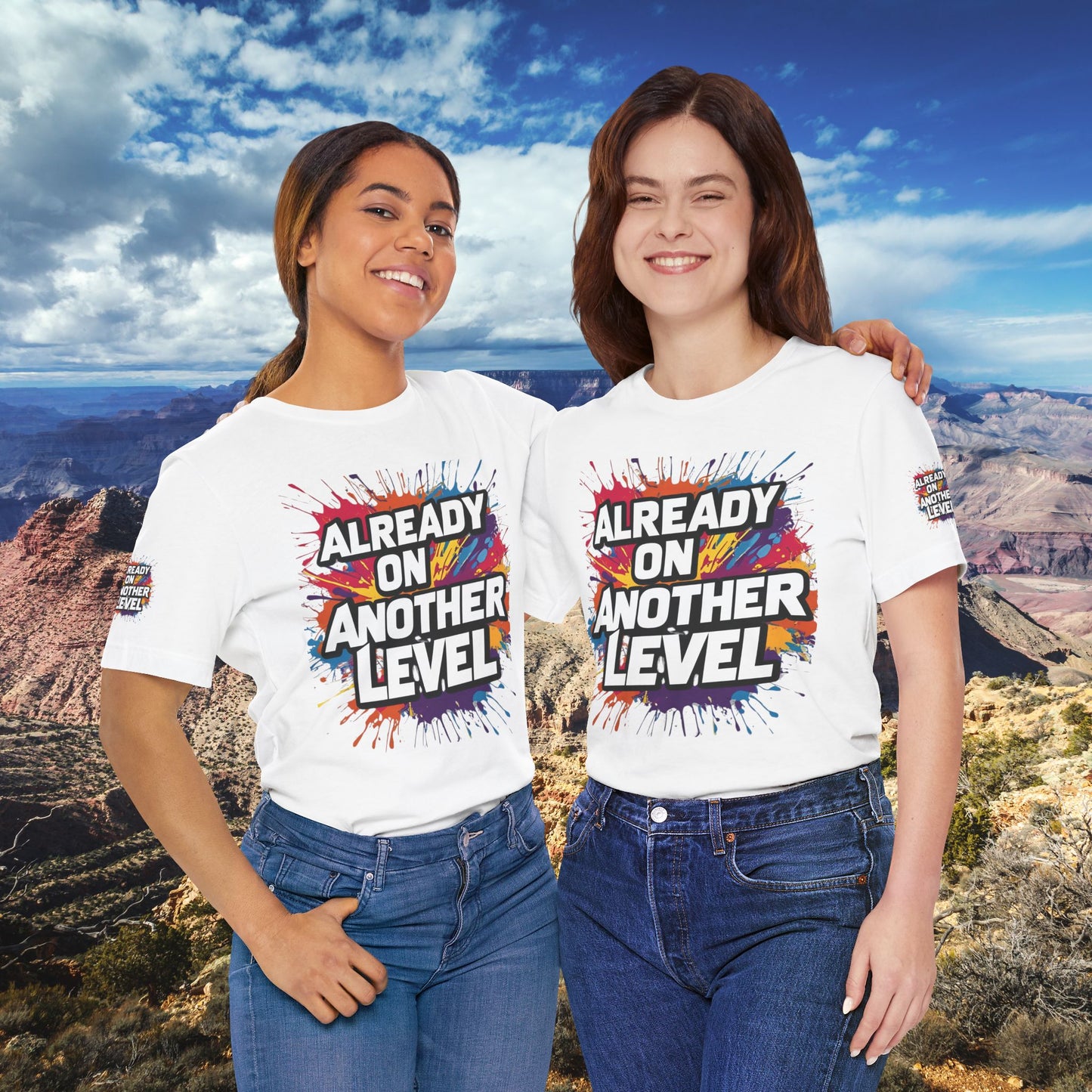 💥 Colorful  💥 Motivation  Tee 💥  'Already on Another Level'  💥 8  Different  Colors  💥 Sizes  XS - 5XL 💥