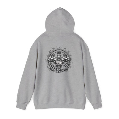 Unisex - Muscles Loading…Please Wait - Heavy Blend™ Hooded Sweatshirt - Motivational Fitness Hoodie - Workout Sweatshirt - Gym Apparel - Inspirational Gift - Holiday Gift