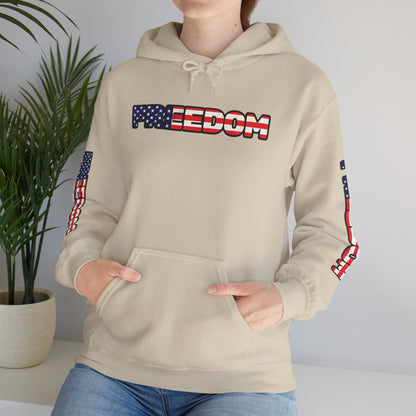 Patriotic Freedom Hoodie - Unisex American Flag Sweatshirt - Red White and Blue - Comfortable Pullover for Celebrations -  Perfect for Independence Day -  Gift [...]