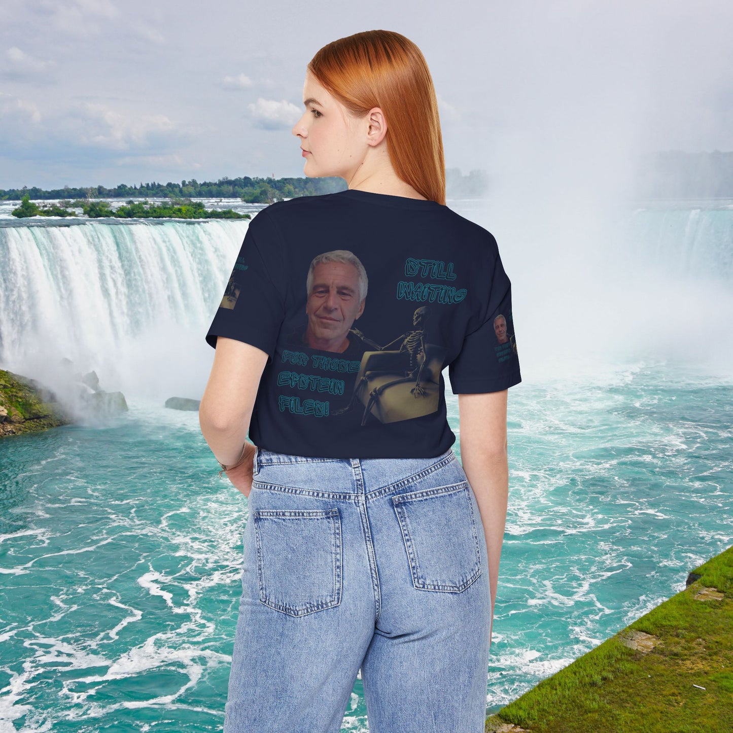 💥 Epstein T-Shirt  💥  Still  Waiting  For  Those  Epstein  Files!  💥  Sizes   XS - 5XL  💥 8  Different  Colors To  Choose  From  💥