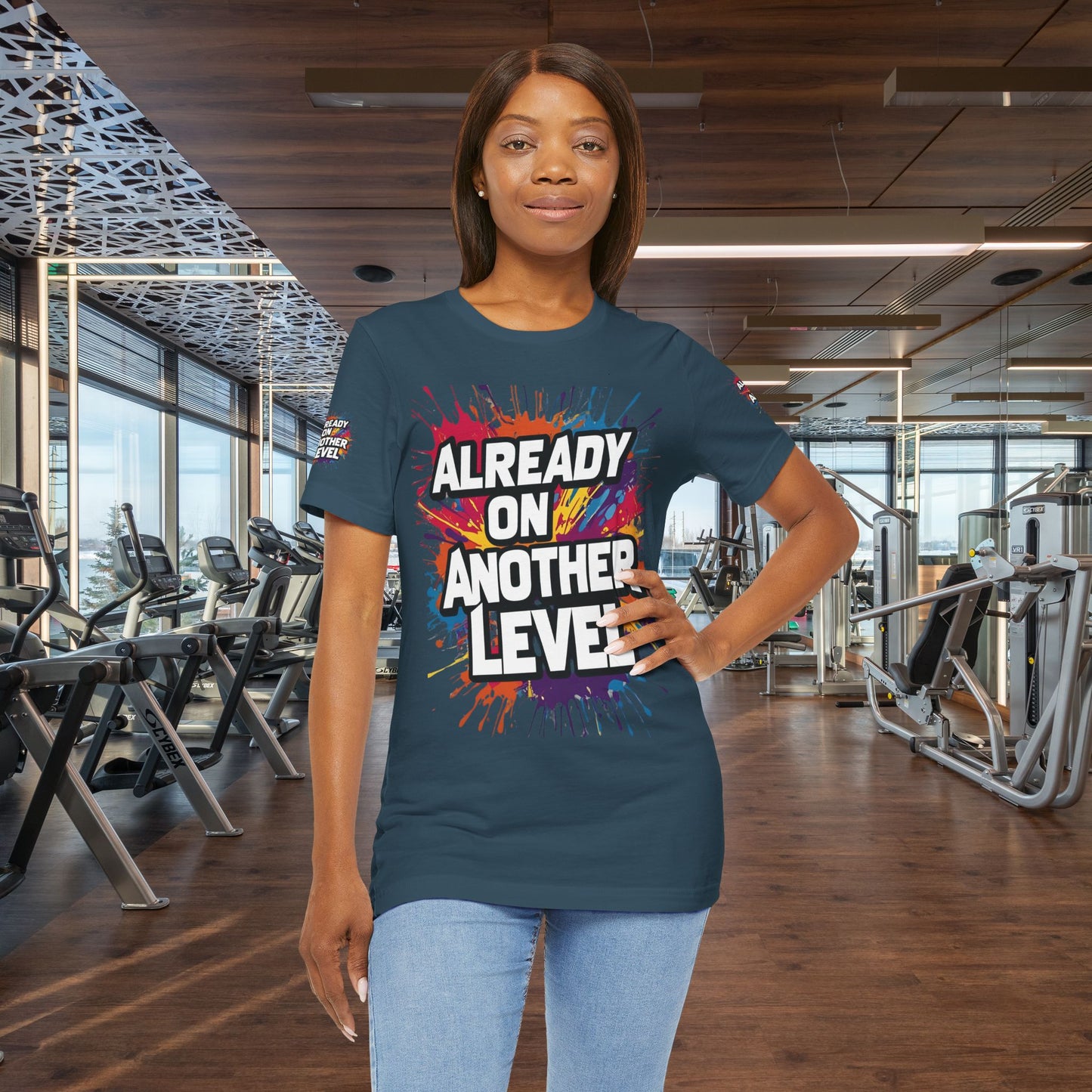 💥 Colorful  💥 Motivation  Tee 💥  'Already on Another Level'  💥 8  Different  Colors  💥 Sizes  XS - 5XL 💥