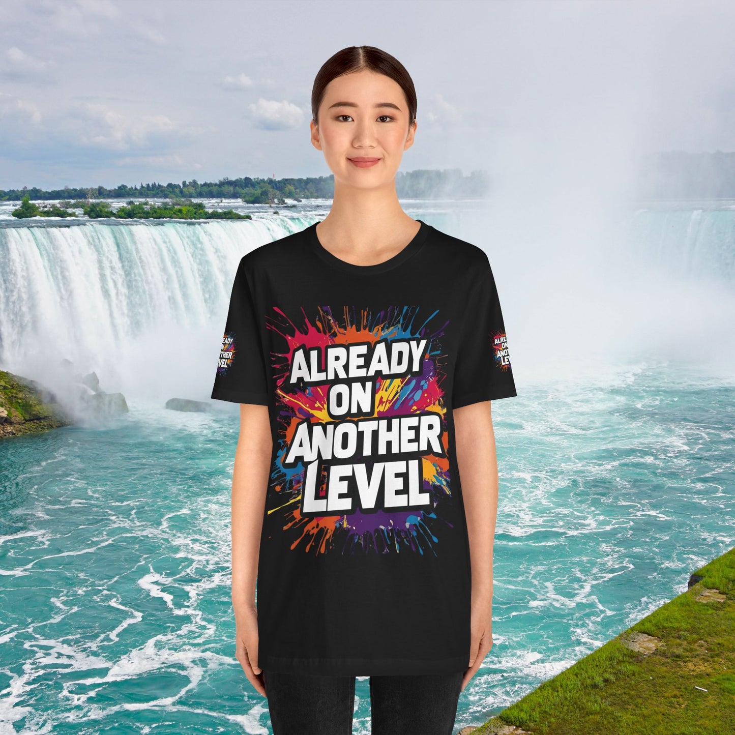 💥 Colorful  💥 Motivation  Tee 💥  'Already on Another Level'  💥 8  Different  Colors  💥 Sizes  XS - 5XL 💥