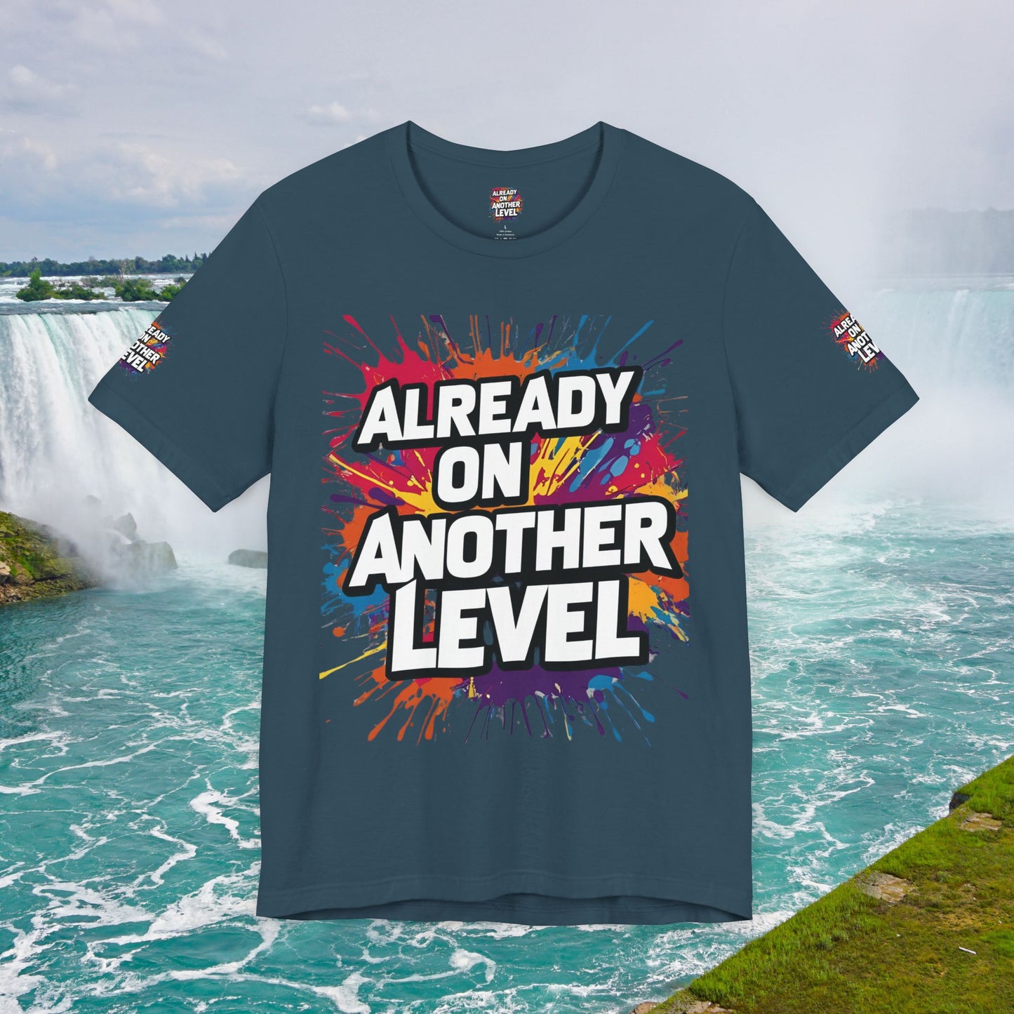 💥 Colorful  💥 Motivation  Tee 💥  'Already on Another Level'  💥 8  Different  Colors  💥 Sizes  XS - 5XL 💥