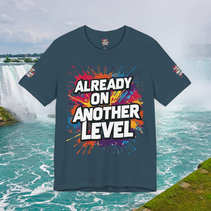 💥 Colorful  💥 Motivation  Tee 💥  'Already on Another Level'  💥 8  Different  Colors  💥 Sizes  XS - 5XL 💥