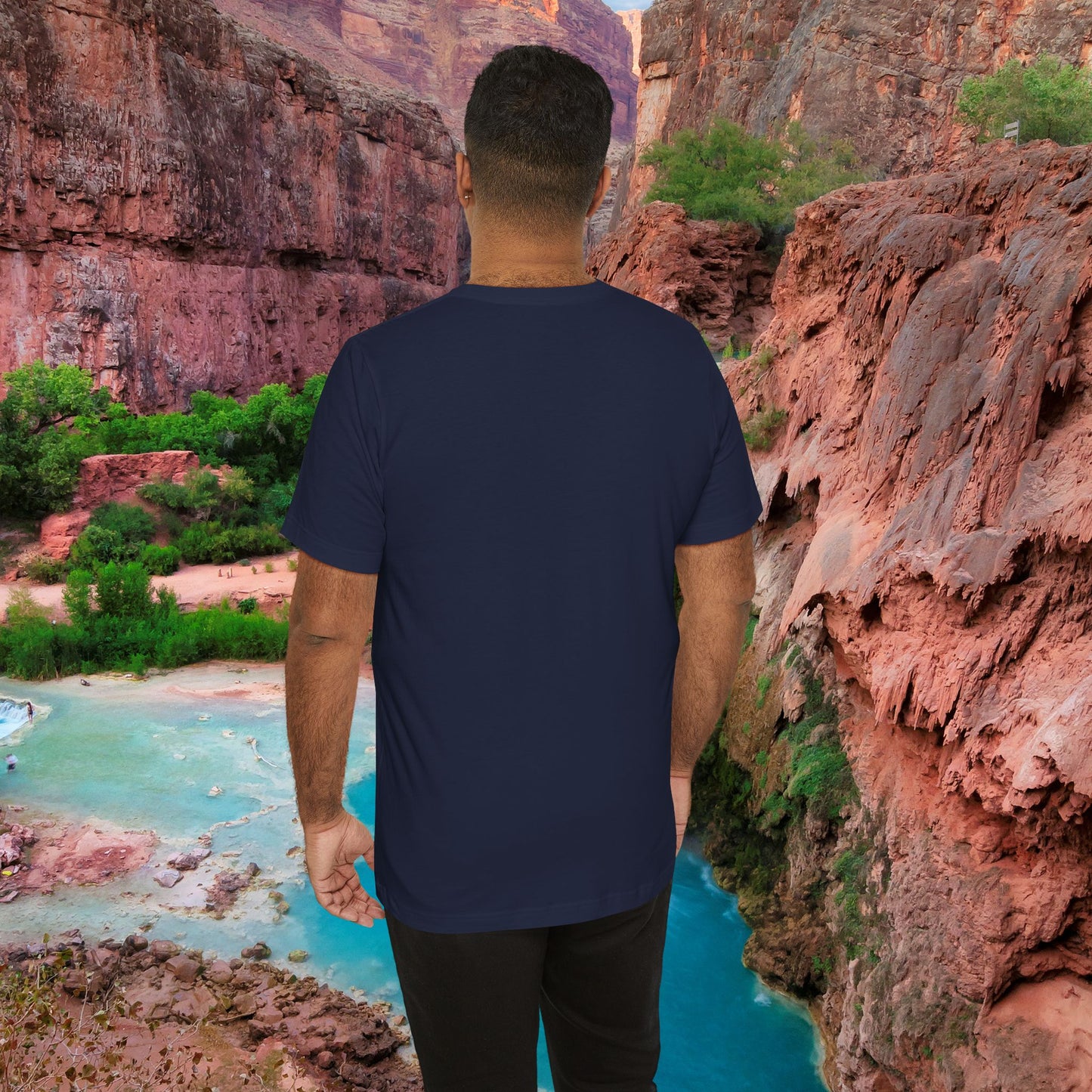 USA - Red White Blue - American Flag - Classic Unisex Tee - Holiday Gift - Patriotic Pride