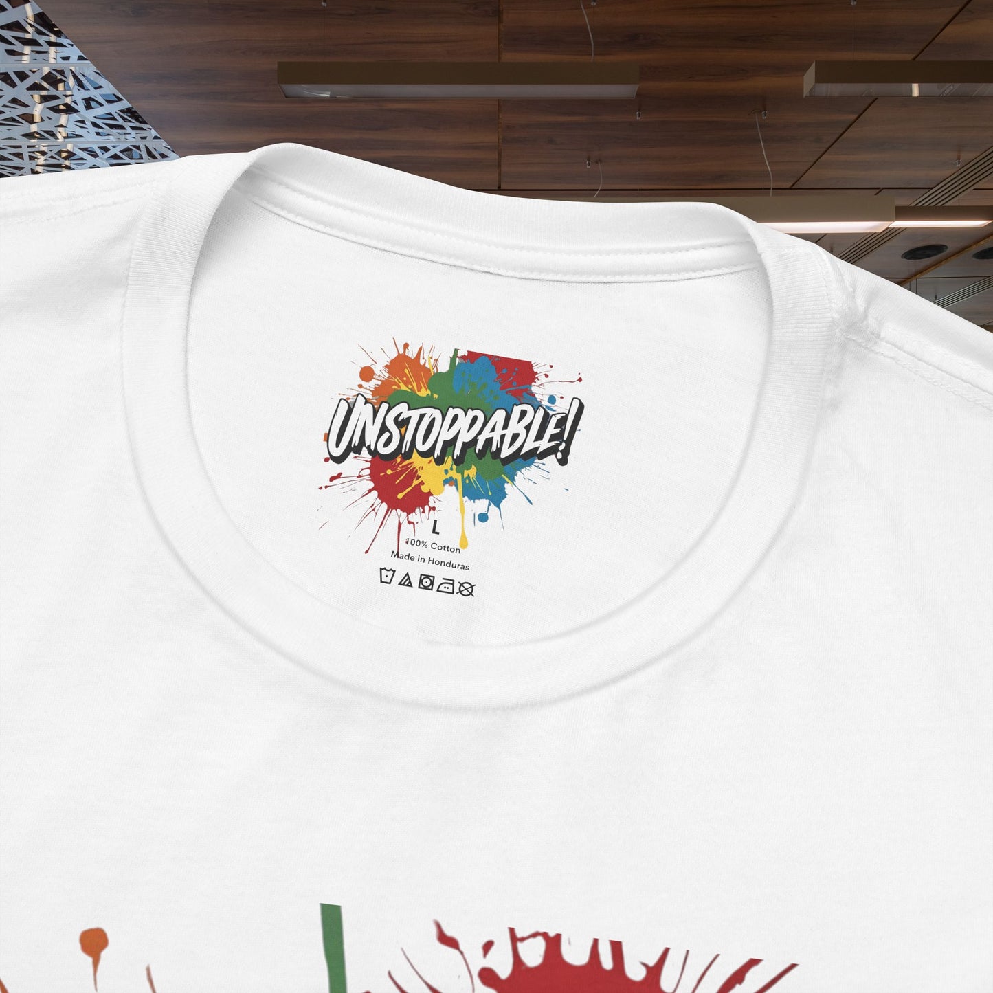 Unstoppable Design Tee - Vintage  Retro  Unisex  Tee - Classic  T-Shirt - Graphic Tee - Casual  Shirt - Short  Sleeve  Shirt