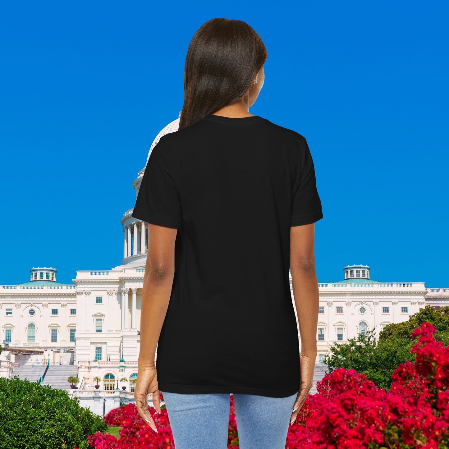 USA - Red White Blue - American Flag - Classic Unisex Tee - Holiday Gift - Patriotic Pride