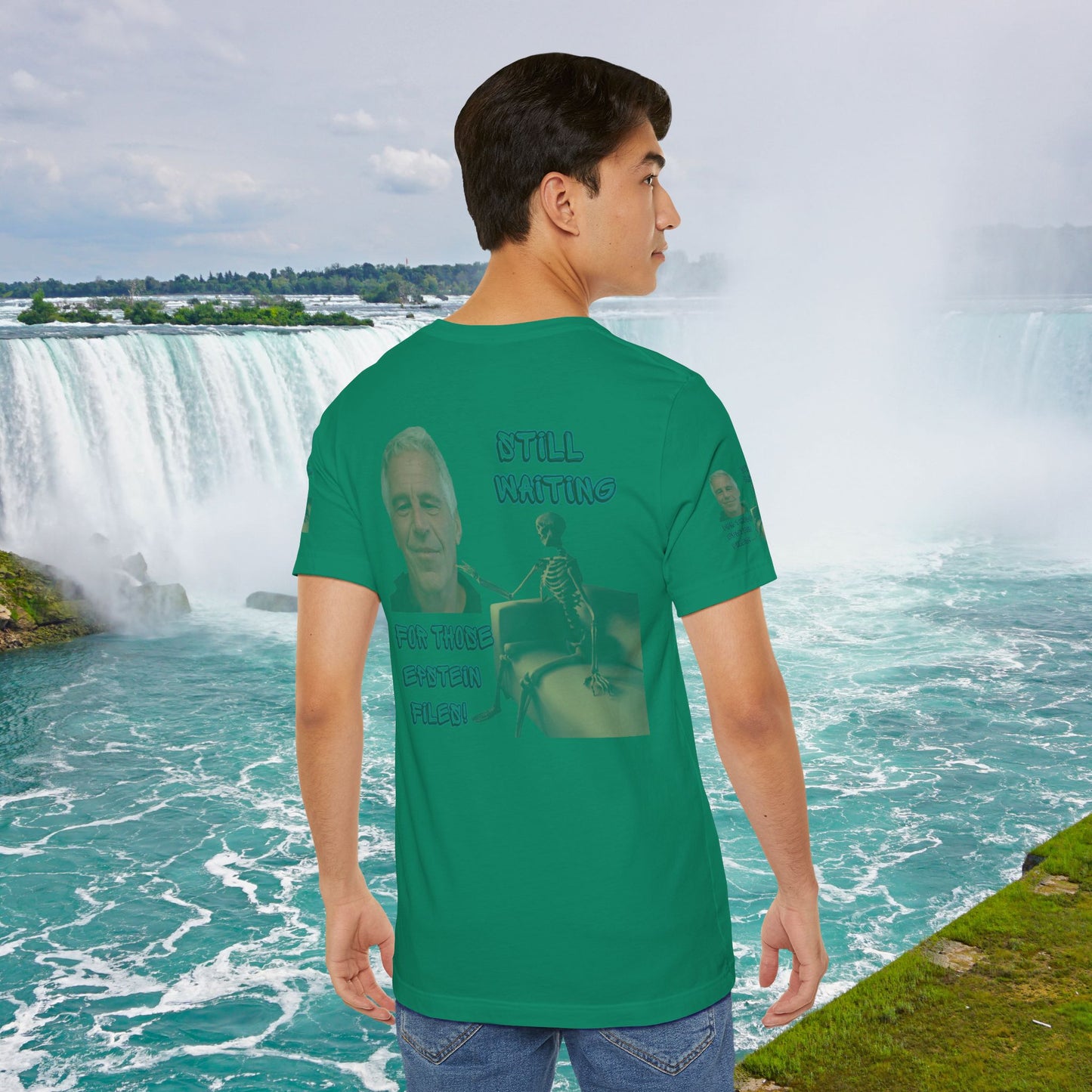 💥 Epstein T-Shirt  💥  Still  Waiting  For  Those  Epstein  Files!  💥  Sizes   XS - 5XL  💥 8  Different  Colors To  Choose  From  💥