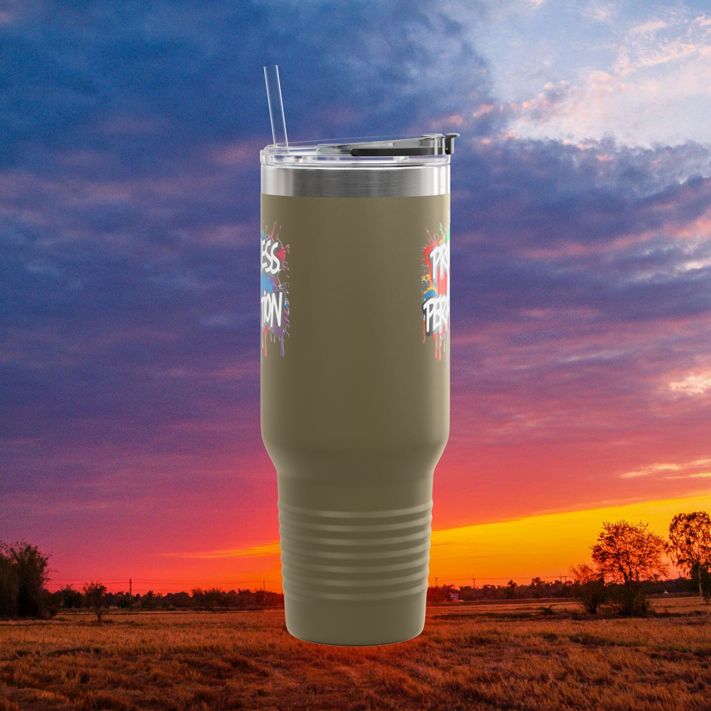 💥Inspirational   💥 Vibrant    💥 Durable  💥 Stainless Steel  💥 Insulated   💥 Travel Mug-Tumbler  💥 40oz    💥 Leak-Proof  Lid 💥  8  Different  Colors To  Choose  From 💥 Motivation On The Move 💥