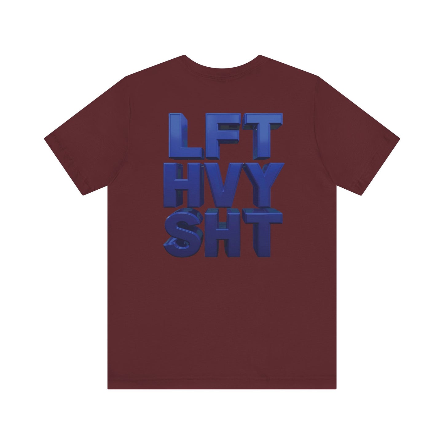 LFT HVY SHT - Lift Heavy Shit - Bold 3D Gym Tee - Fitness