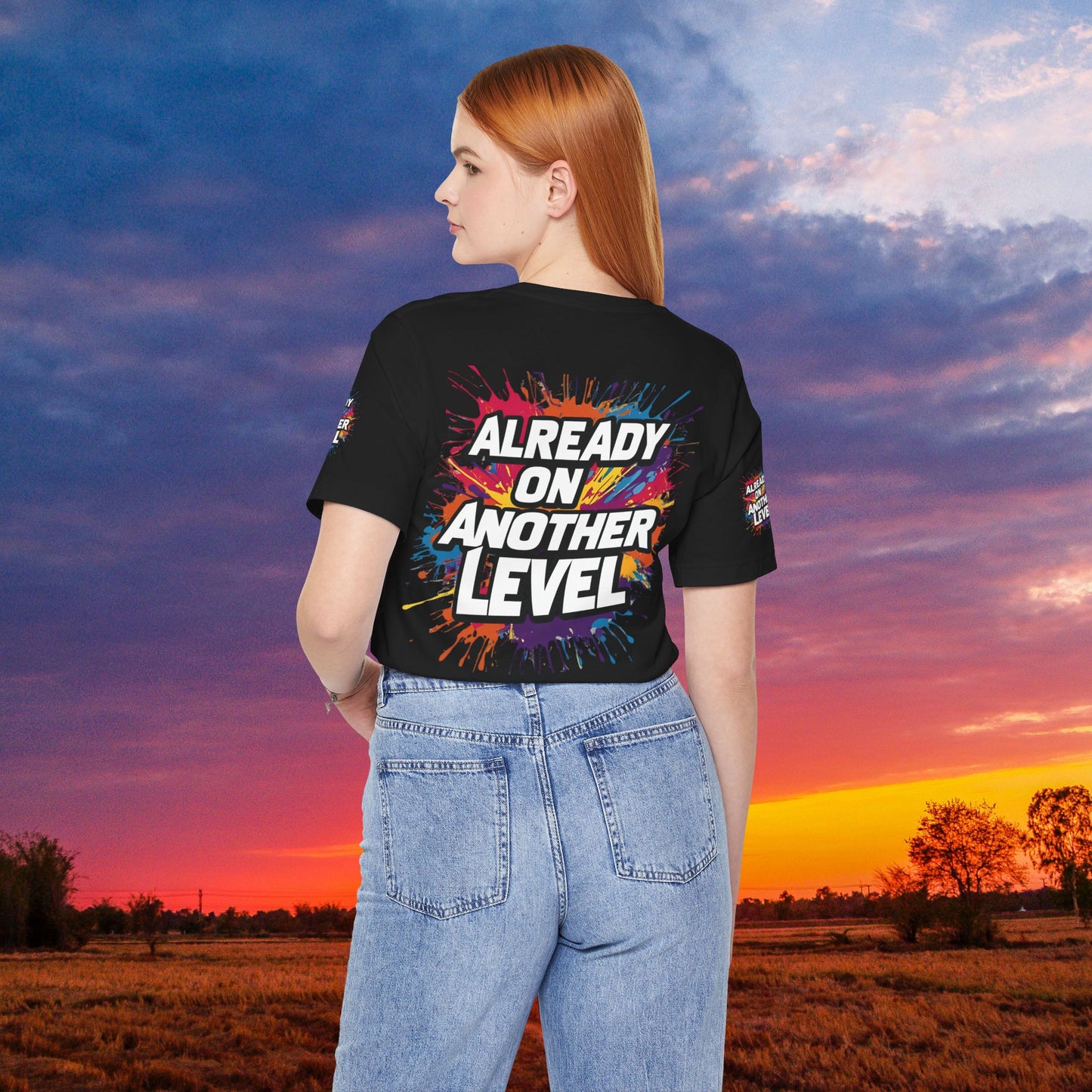 💥 Colorful  💥 Motivation  Tee 💥  'Already on Another Level'  💥 8  Different  Colors  💥 Sizes  XS - 5XL 💥