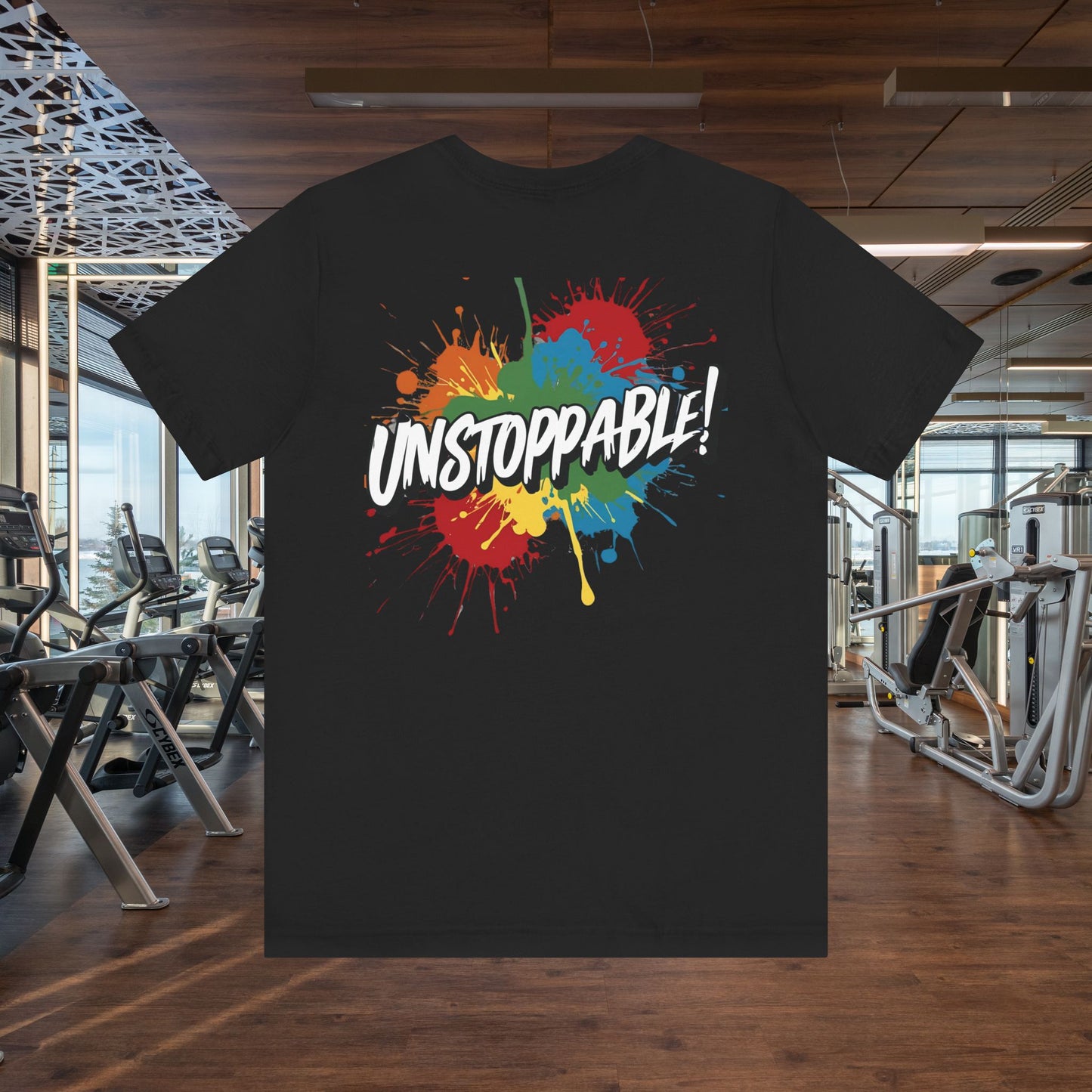 Unstoppable Design Tee - Vintage  Retro  Unisex  Tee - Classic  T-Shirt - Graphic Tee - Casual  Shirt - Short  Sleeve  Shirt