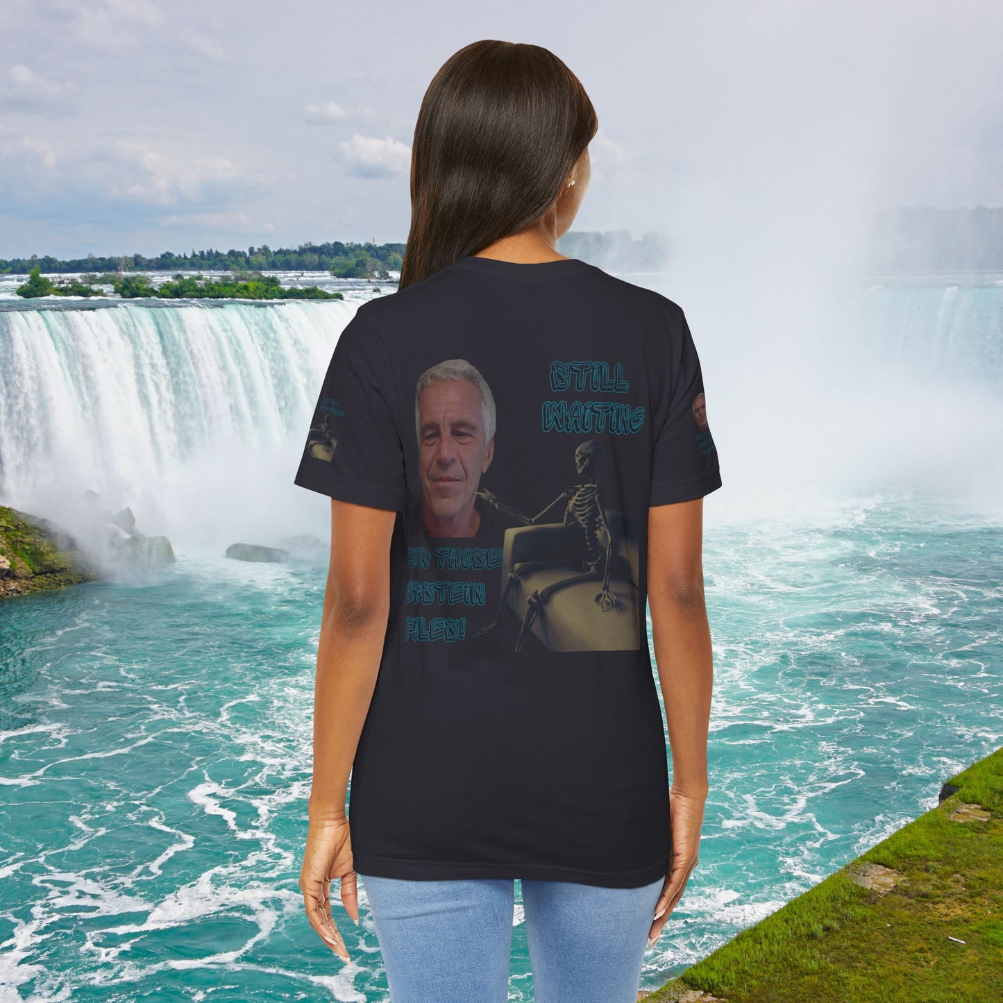 💥 Epstein T-Shirt  💥  Still  Waiting  For  Those  Epstein  Files!  💥  Sizes   XS - 5XL  💥 8  Different  Colors To  Choose  From  💥