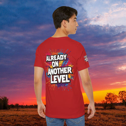 💥 Colorful  💥 Motivation  Tee 💥  'Already on Another Level'  💥 8  Different  Colors  💥 Sizes  XS - 5XL 💥