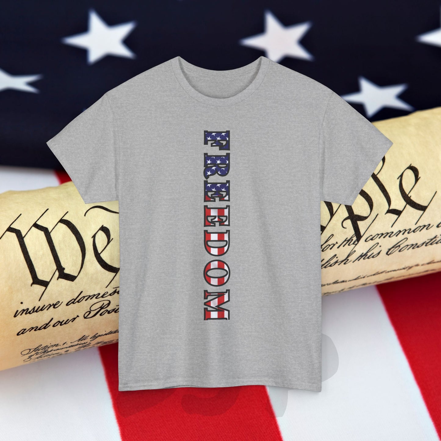 💥👉 Unisex 💥 Patriotic 💥 Freedom 💥 Flag Tee 💥Independence Day T-Shirt 💥 American Flag Shirt 💥 4th of July Clothing 💥 Patriotic Apparel 💥