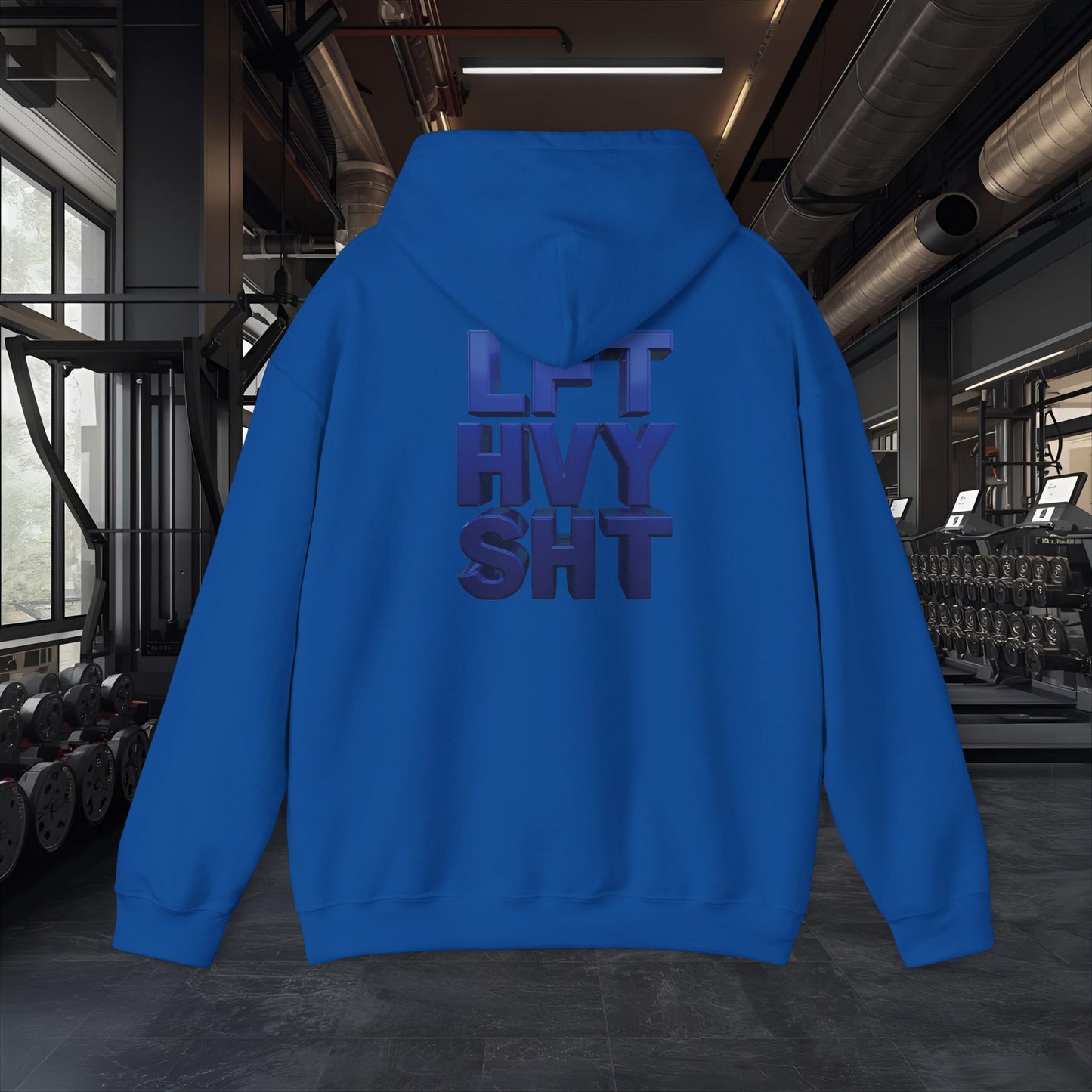 Lift Heavy Shit - LFT HVY SHT - Gym Hoodie - Bold Fitness Pullover - Unisex S-5XL