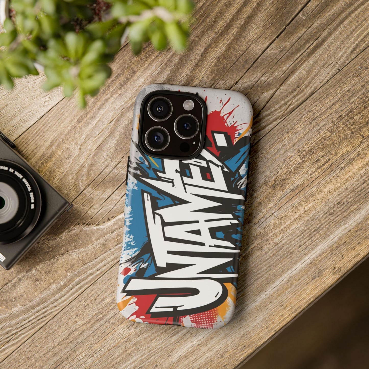 Eye-Catching - Vibrant - Tough - Phone  Case - With  An - Untamed  Print  Design - Stylish - Smartphone  Case