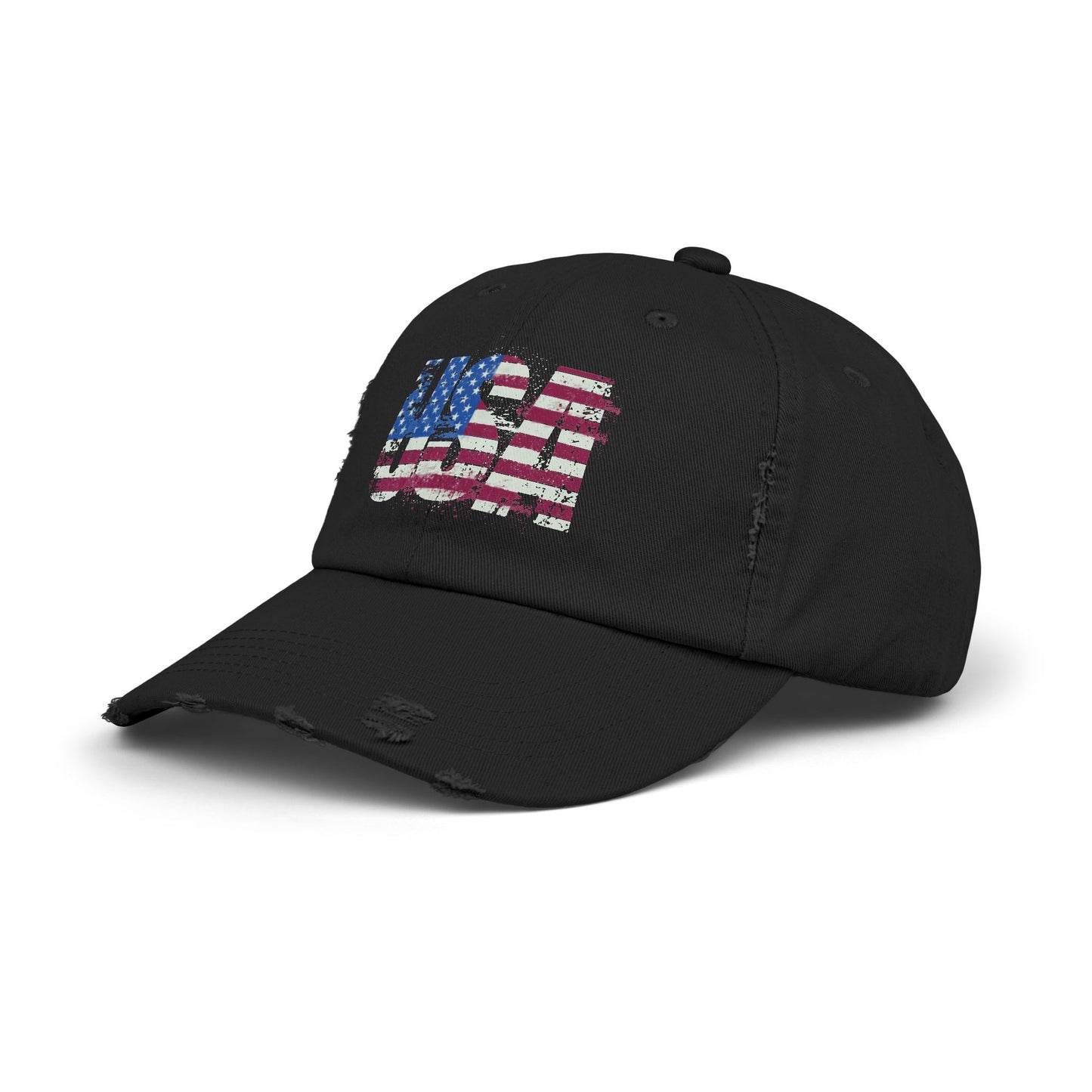 💥 Unisex 💥 USA 💥 Red White and Blue 💥 Distressed Cap 💥 One Size 💥 D Ring Closure 💥 Colors💥 Black 💥 Light Olive 💥 Scotland Blue 💥 Nickel 💥 Stone 💥 True Pink 💥