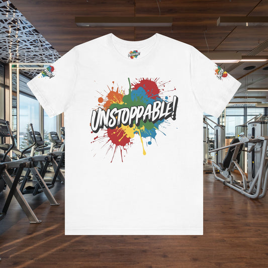 💥 Unstoppable Print Design 💥 Vintage  Retro 💥 Unisex Tee 💥 Classic  T-Shirt 💥 Graphic Tee 💥 Casual  Shirt 💥 Short Sleeve  Shirt 💥