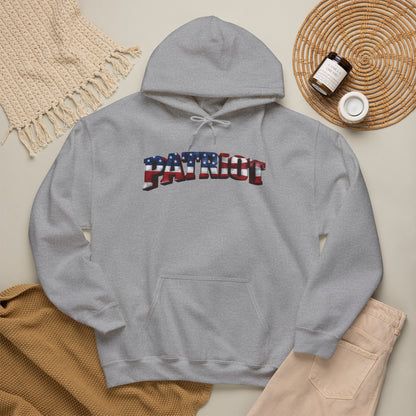 Patriot Hoodie — USA Flag Graphic Pullover Sweatshirt | LIVE FIT - Patriot Fit Life