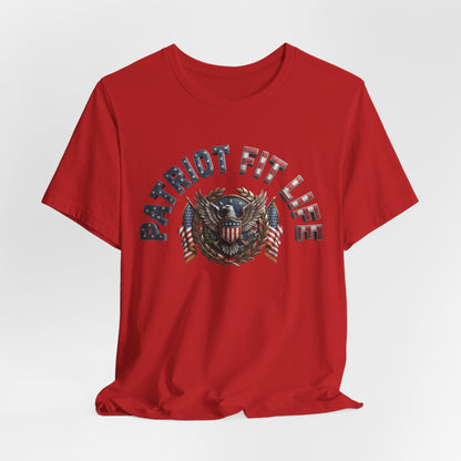 Patriot Fit Life Tee - American Eagle Flag Graphic T-Shirt