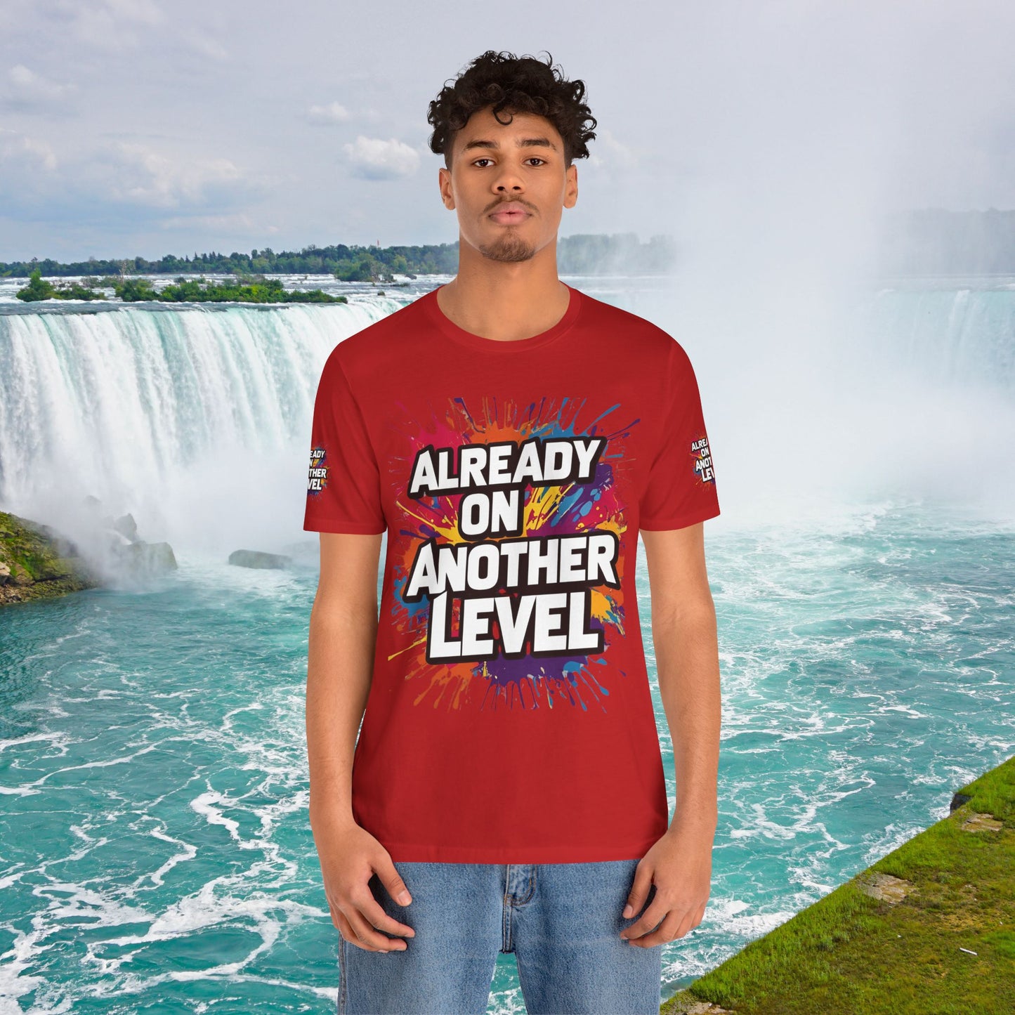 💥 Colorful  💥 Motivation  Tee 💥  'Already on Another Level'  💥 8  Different  Colors  💥 Sizes  XS - 5XL 💥