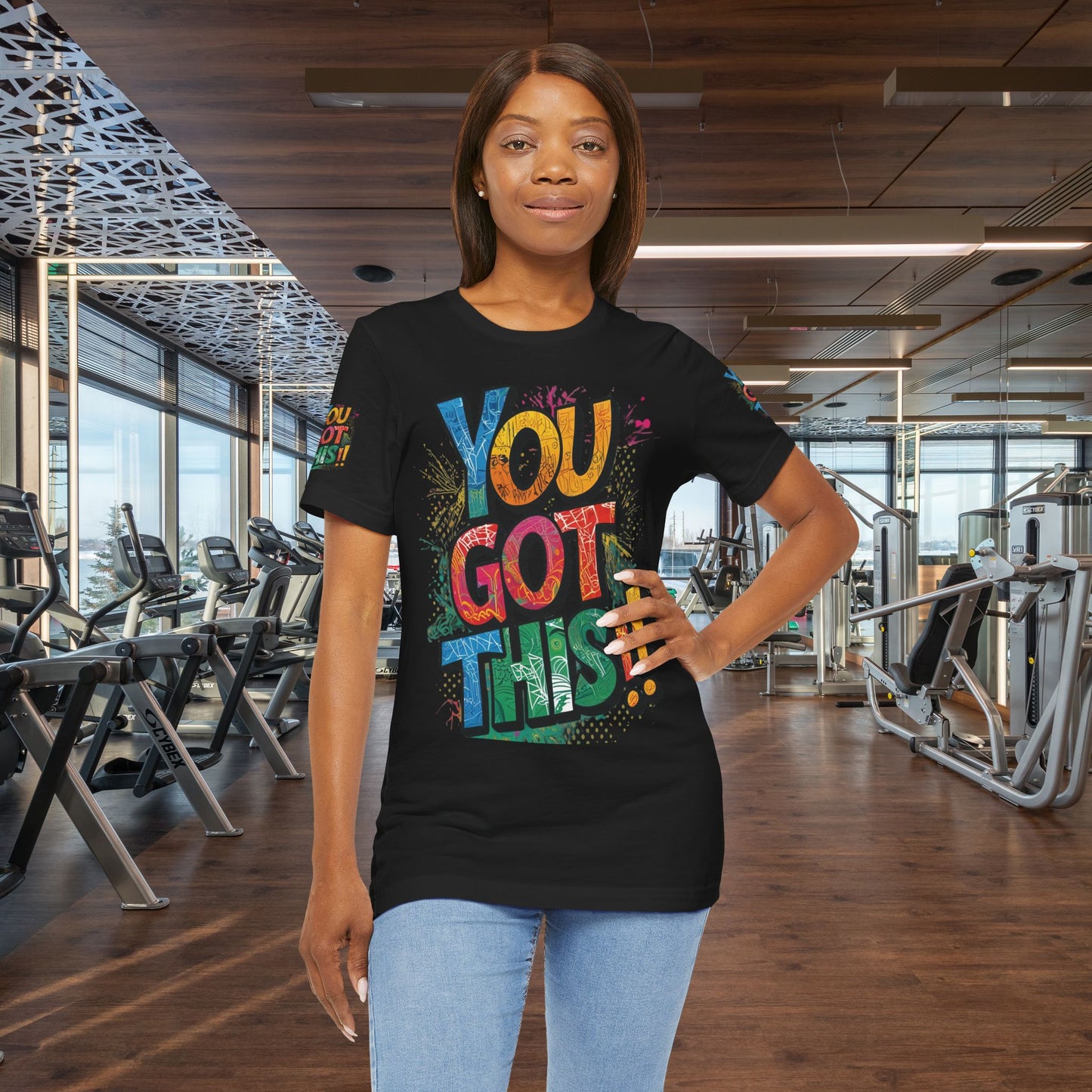 💥 Inspirational  💥  Uplifting  💥 Unisex  Jersey  T-Shirt  💥  You  Got  This!   💥 Motivational  💥 T-Shirts  for  Fitness 💥 &  Everyday  Wear 💥  Sizes   XS - 4XL 💥 Birthday  Gift 💥 17  Different  Colors  to  Choose  From  💥